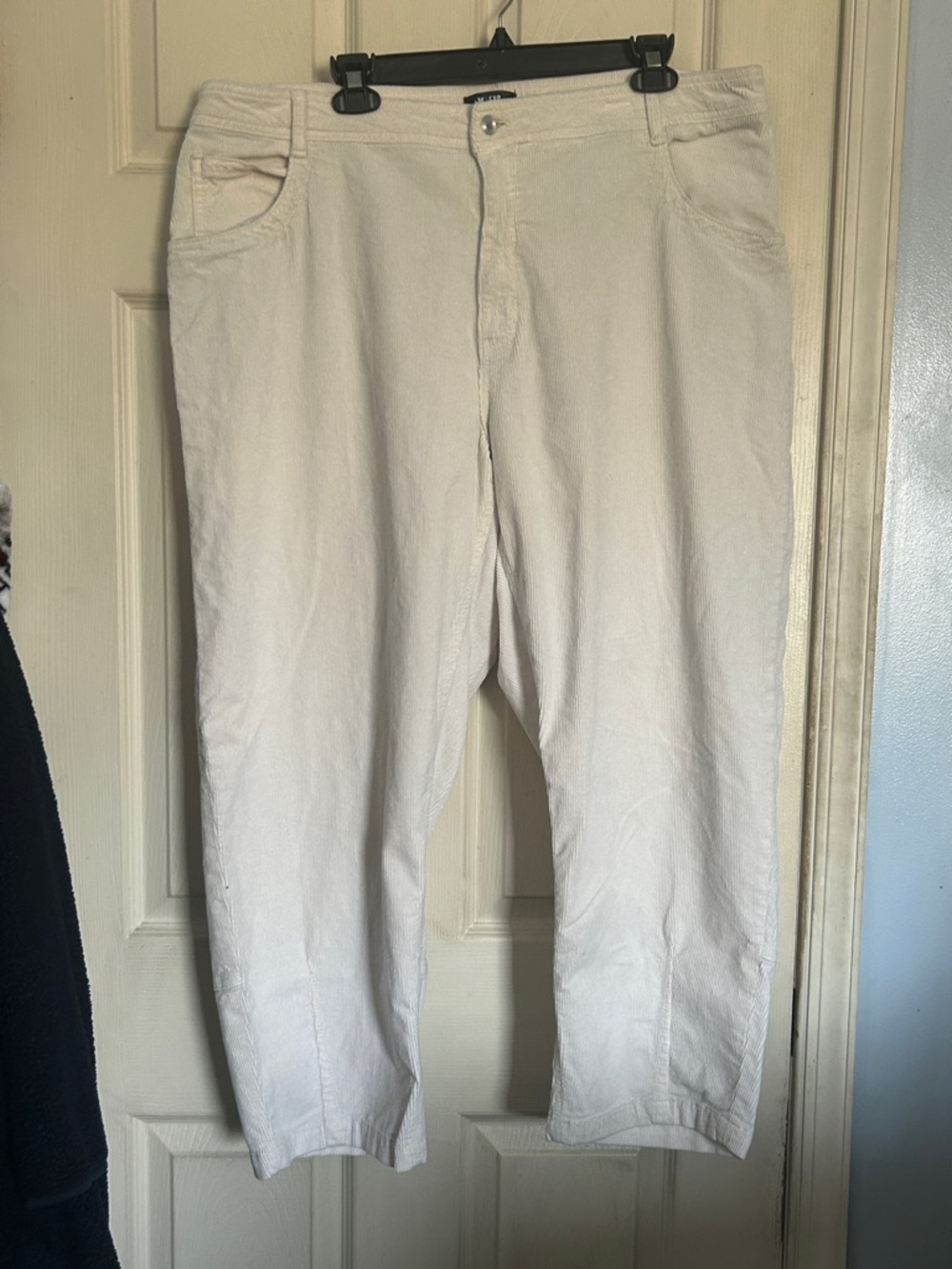 Maeve by Anthropologie off white corduroy pants size 18W